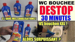 déboucher des canalisations wc