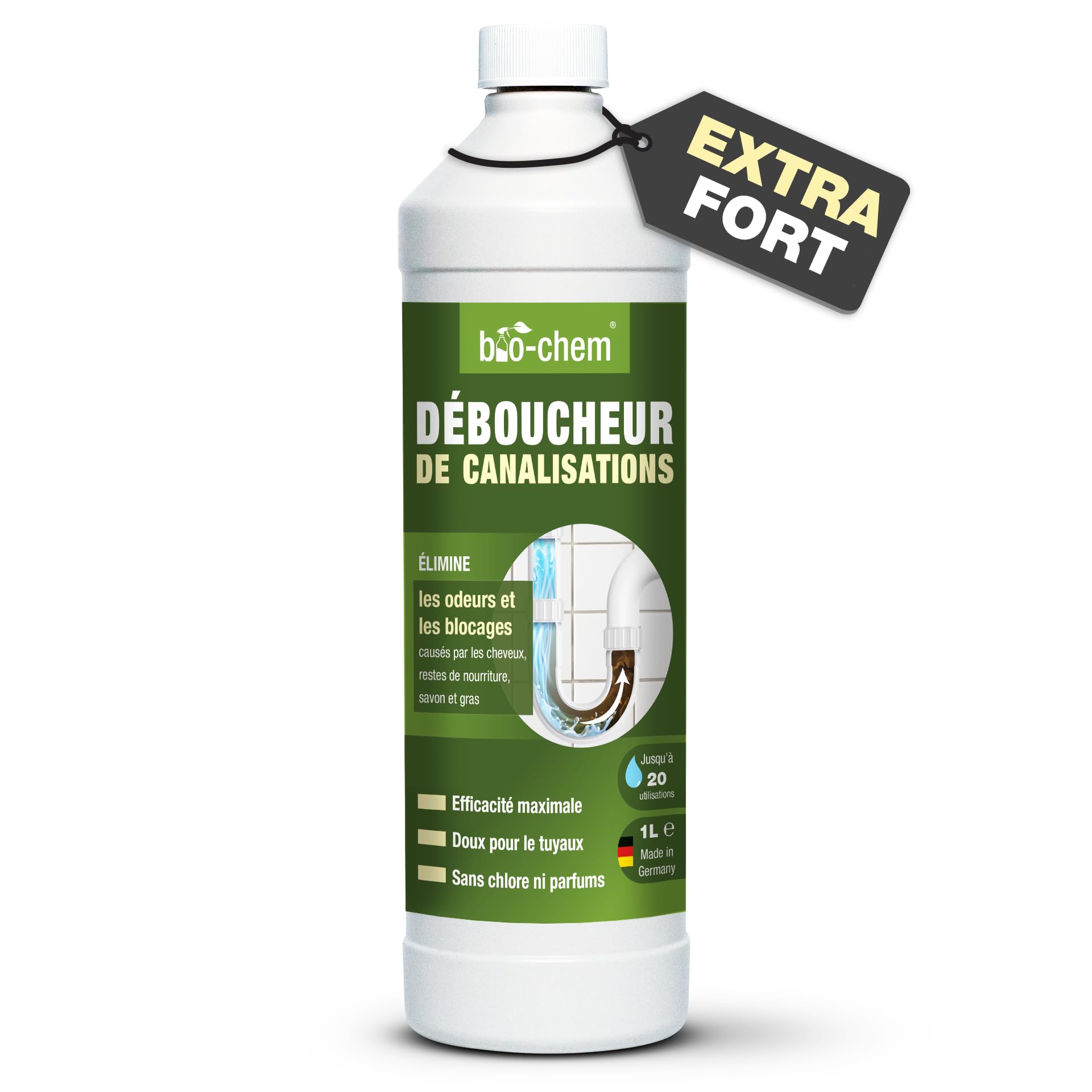 déboucheur naturel wc