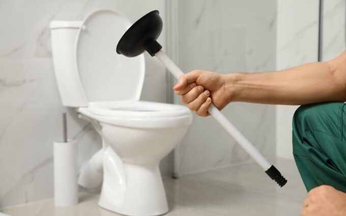 deboucher wc gros bouchon